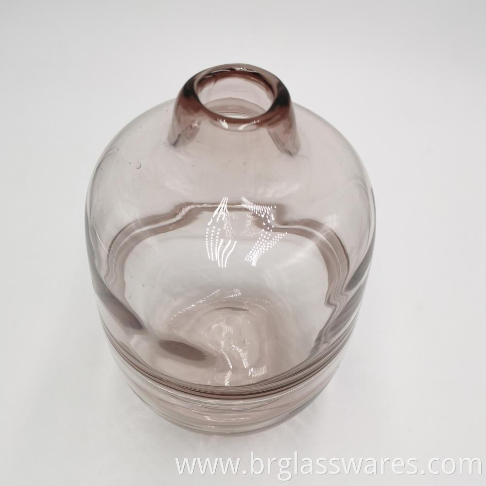 norrow mouth glass vase